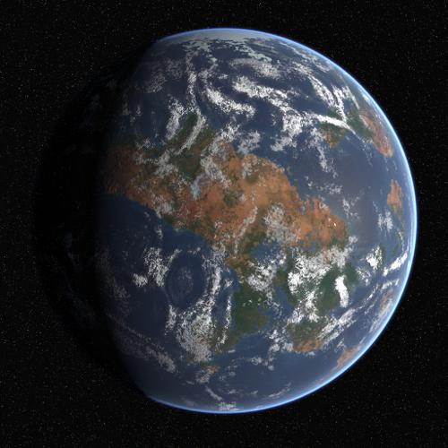 high quality procedural earth preview image